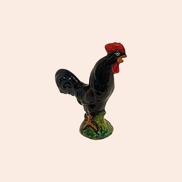 SMALL ROOSTER- COCKEREL CM.18H, MIXED COLORS